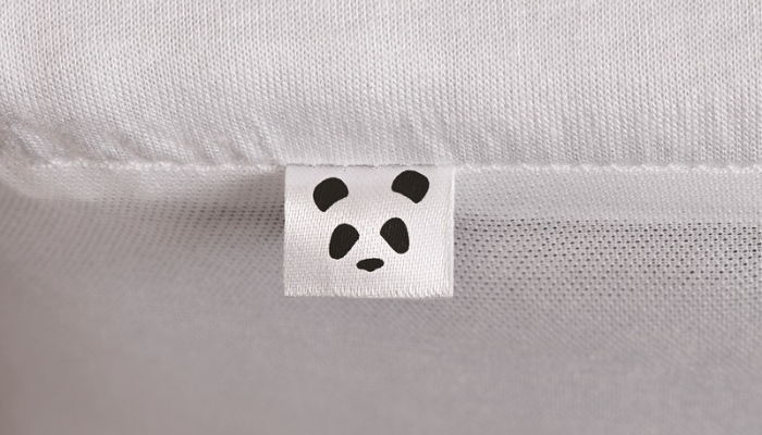 Bamboo Mattress Protector Label
