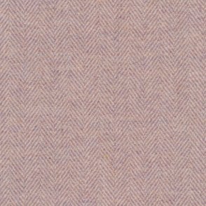 Herringbone Wool Blossom Swatch