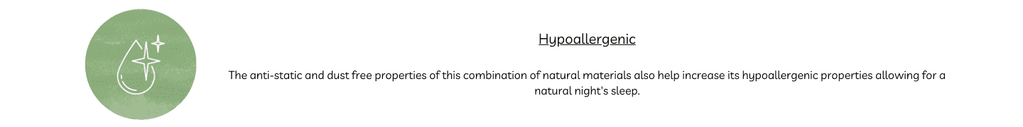 Benefits - Hypoallergenic